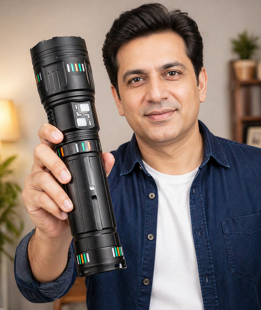 Brandone Super Bright Long Range High-Lumens Torch