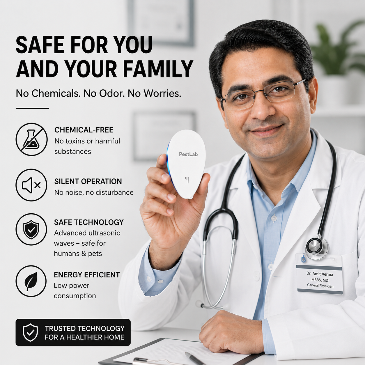 Brandone™ 2026 Upgraded PestLabs Repeller - Banish Pests For Good