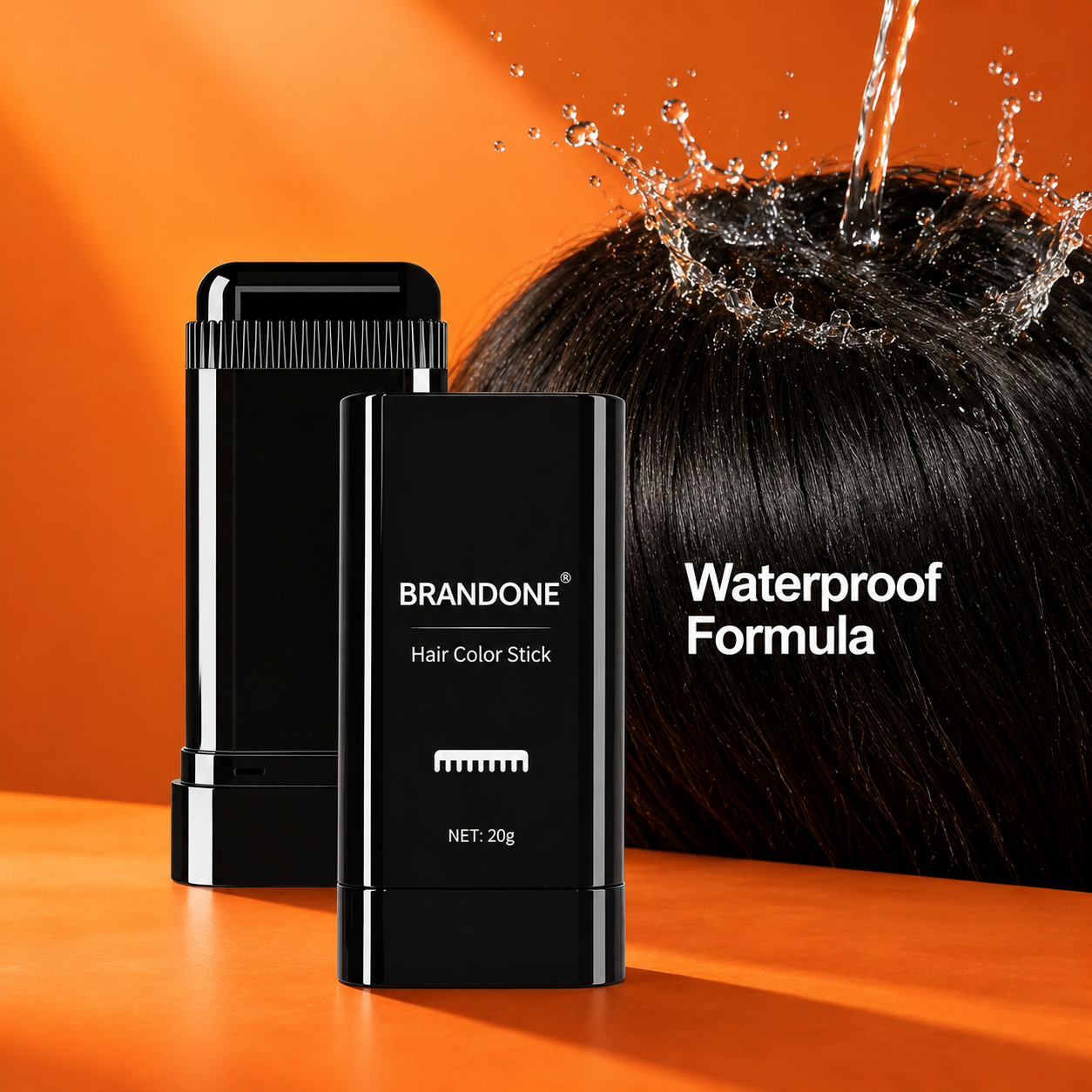 Brandone Instant Hair Dye Comb Stick
