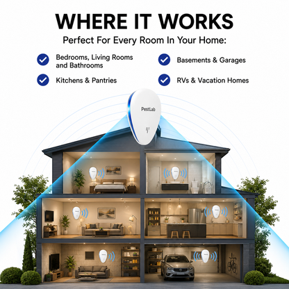 Brandone™ 2026 Upgraded PestLabs Repeller - Banish Pests For Good
