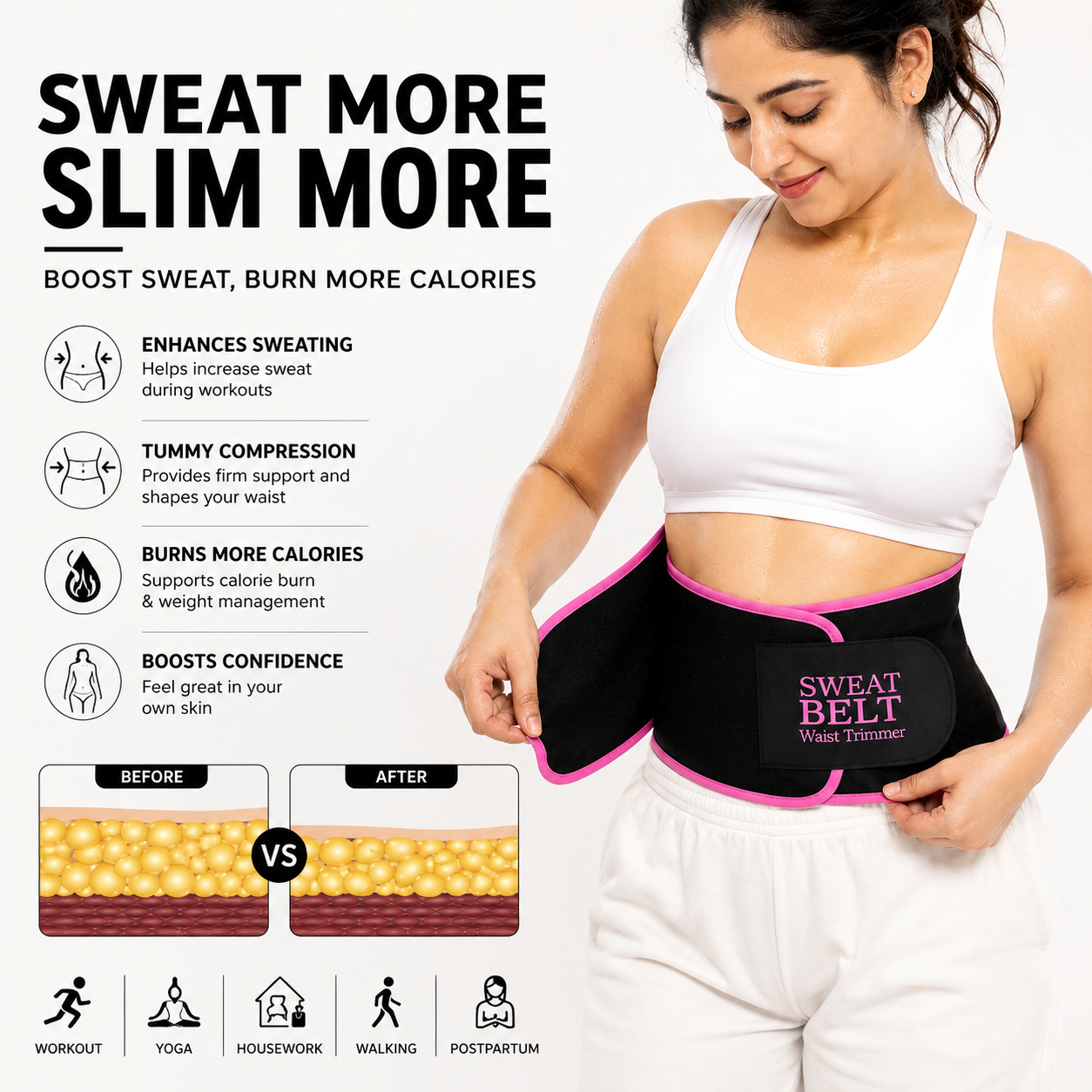 Brandone Slimming Sweat Belt