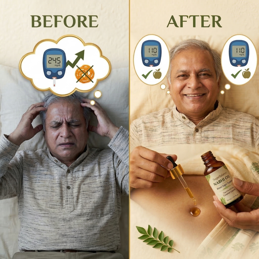 SugarBalance Nabhi Oil - BUY 1 GET 1 FREE