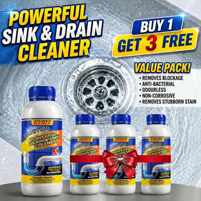 Powerful Drain & Sink Cleaner - BUY 1 GET 3 FREE