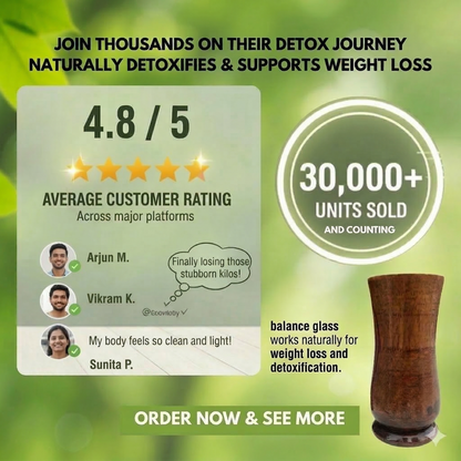Weight Loss and Body Detox Water Glass